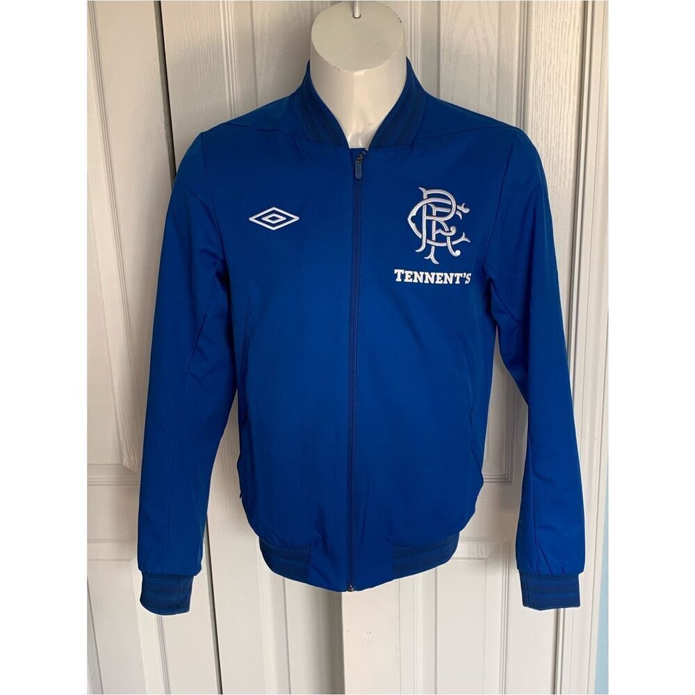 Umbro Royal Blue Glasgow Rangers Track Jacket with Crest